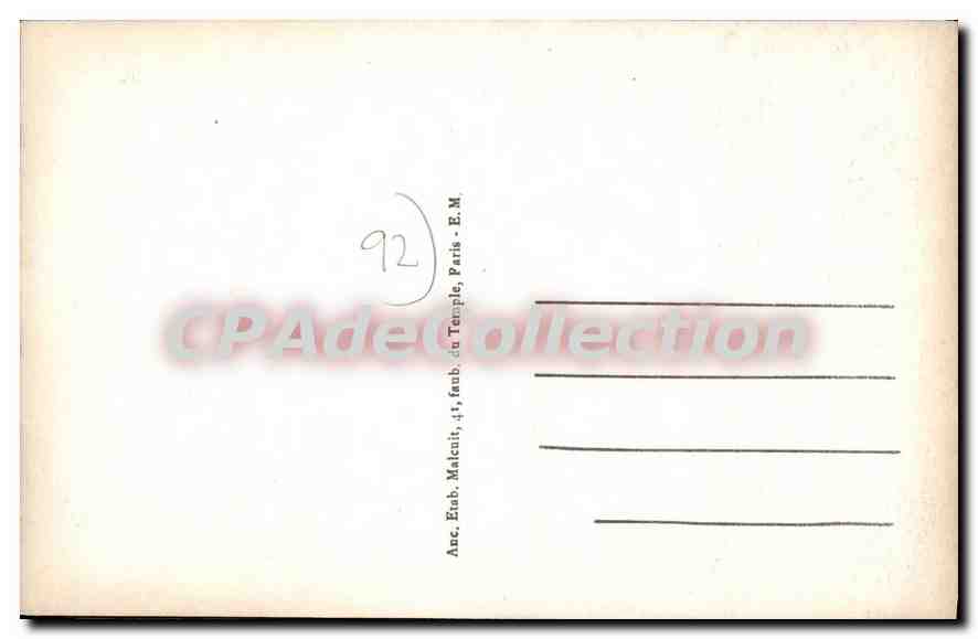 Boulogne-Billancourt — Avenue Victor-Hugo — E.M. n°178 — Reverso
