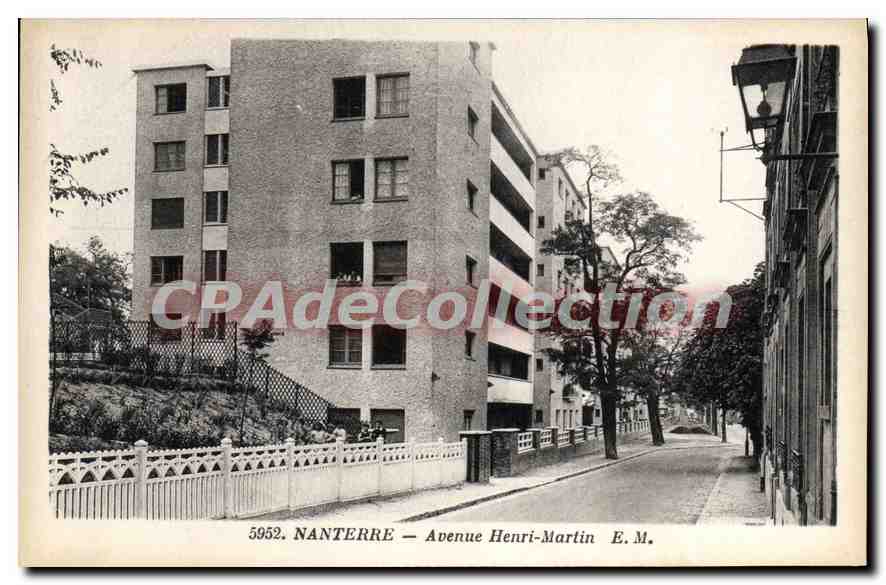 CPA Nanterre Avenue Henri Martin