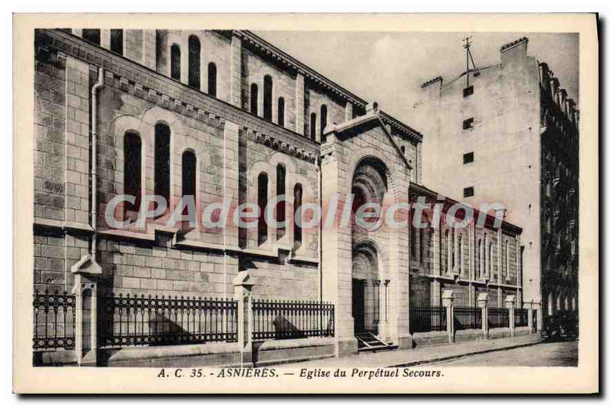 Asnières — Église du Perpétuel Secours — A.C. 35
