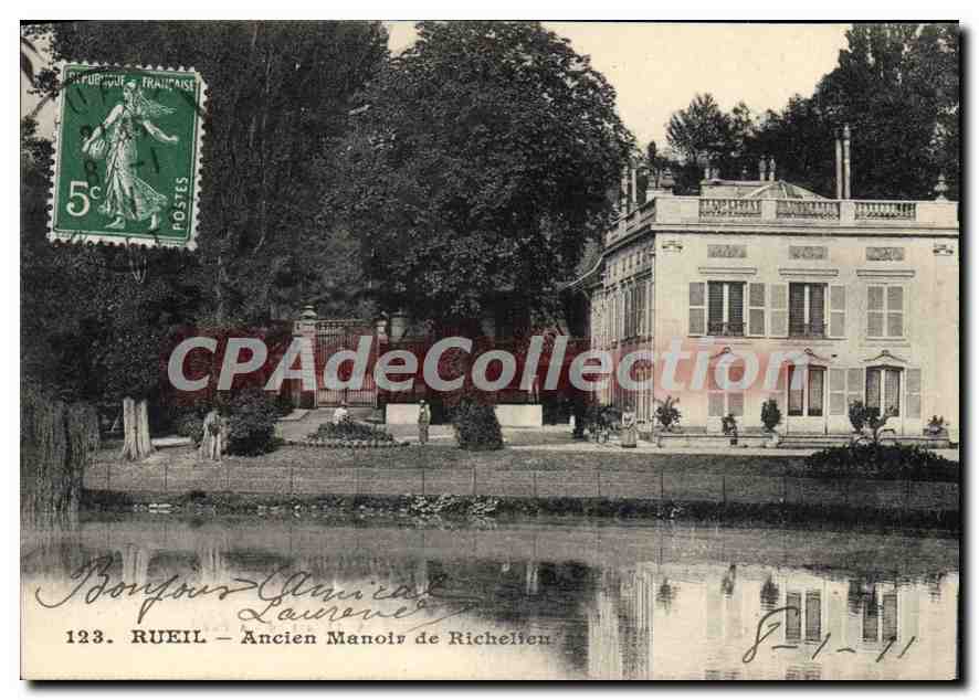 CPA Rueil Ancien Manoir de Richelieu