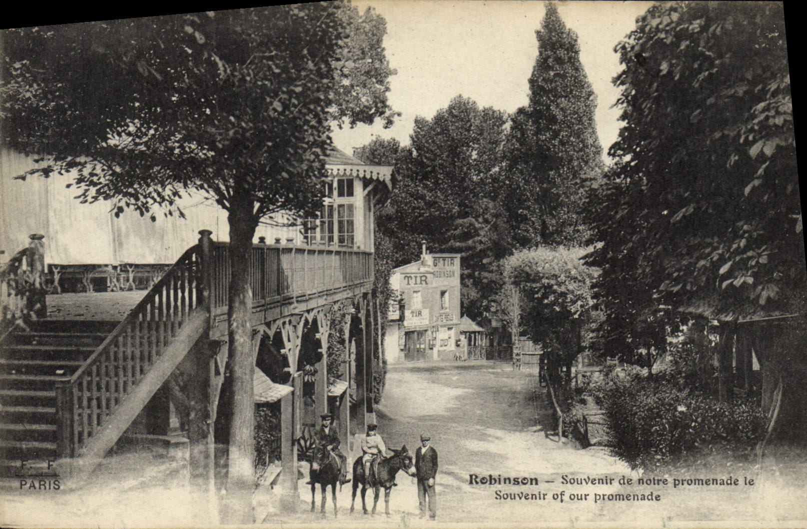 CPA Robinson Souvenir de notre promenade