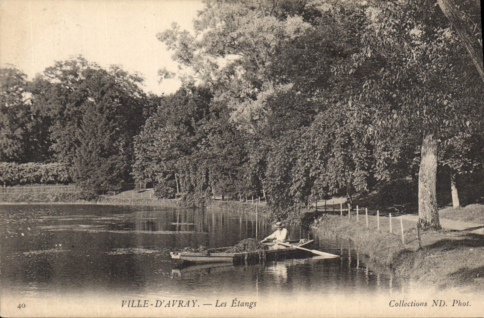 VILLE-D'AVRAY — Les Étangs — Collections ND. Phot. n°40 - Anverso