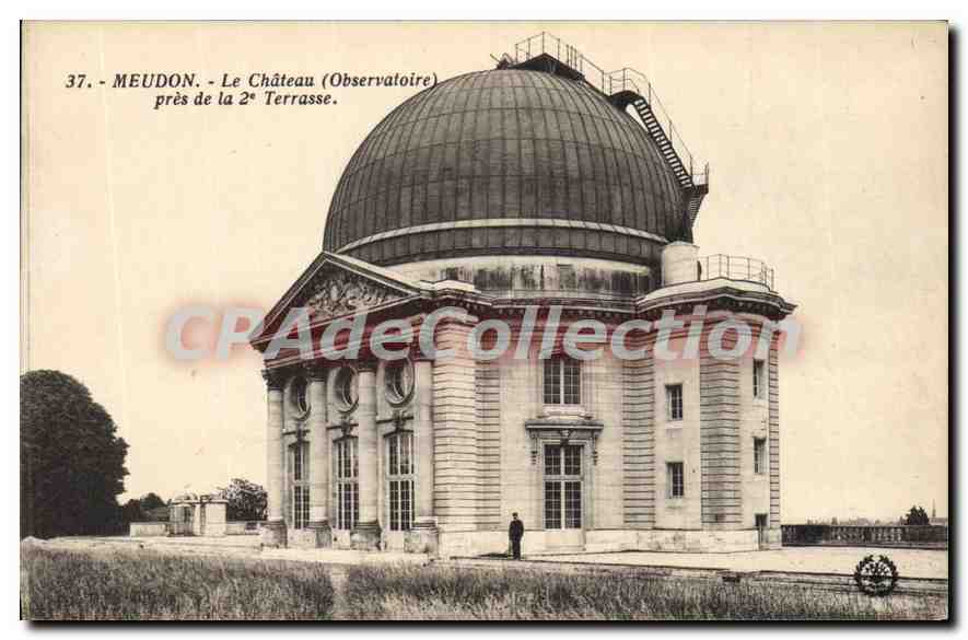 CPA Meudon Le Chateau (Observatoire) pris de la deuxieme Terrasse