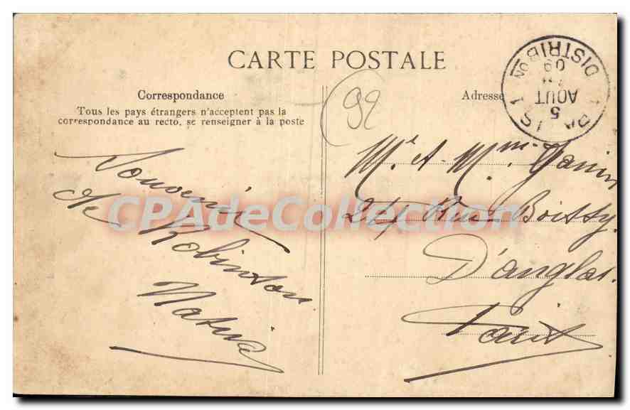 CPA Robinson Le grand Arbre — Rückseite