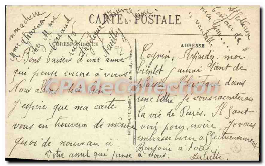Neuilly - Château Royal — Habité par le Roi Citoyen Louis-Philippe (1830-1840) — CPAdeCollection — Reverso