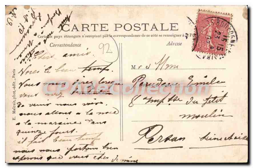 Boulogne-sur-Seine — Porte-Bonheur — E.M. éditeur — Reverso