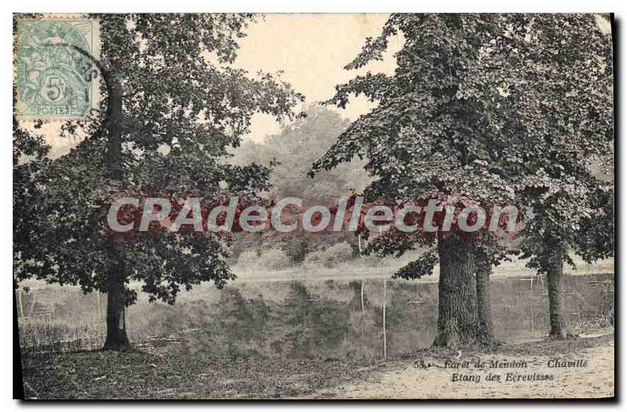 CPA Chaville Foret de Meudon l'Etang des Ecrevisses
