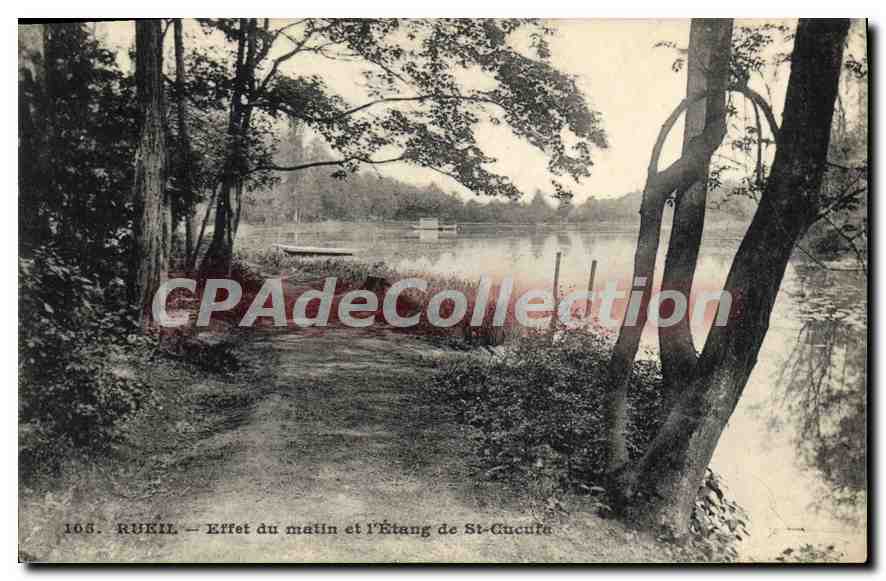 CPA Rueil Effet du malin et l'Etang de St Cucufa