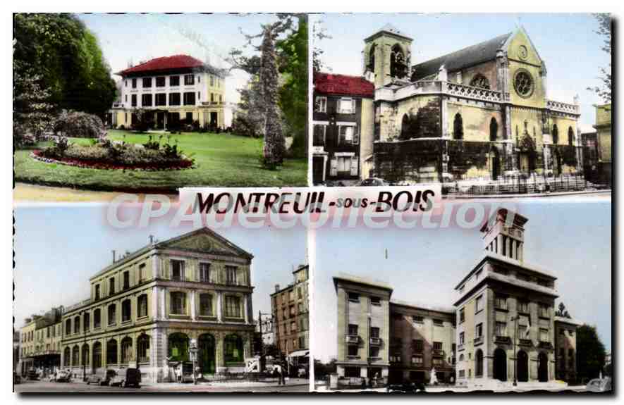 CPA Montreuil sous Bois Divers aspects
