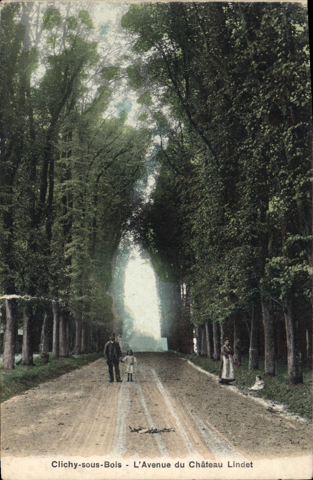 CPA Clichy sous Bois L'Avenue du Chateau Lindet