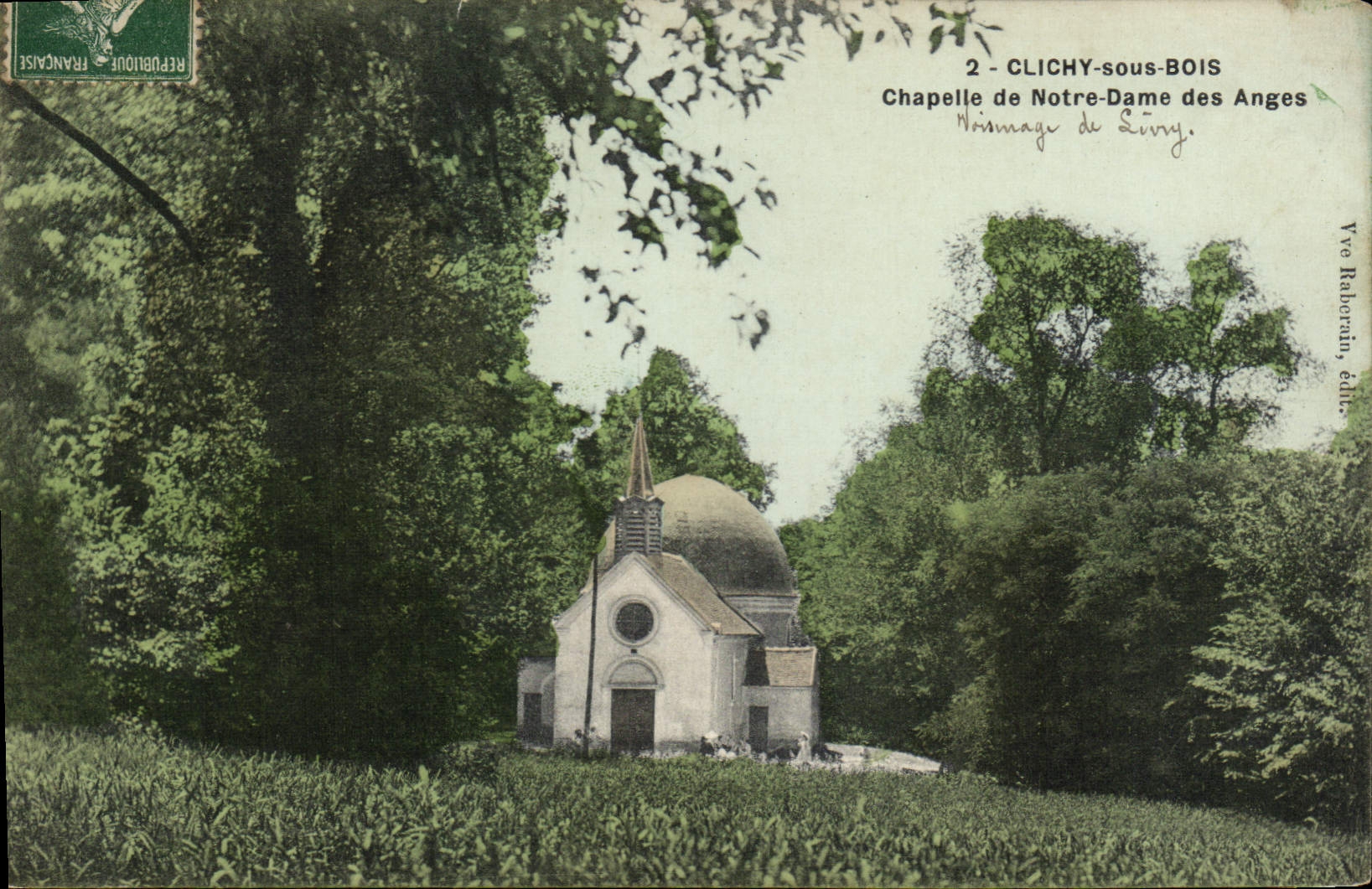 CPA Clichy sous Bois La Chapelle de Notre Dame des Anges