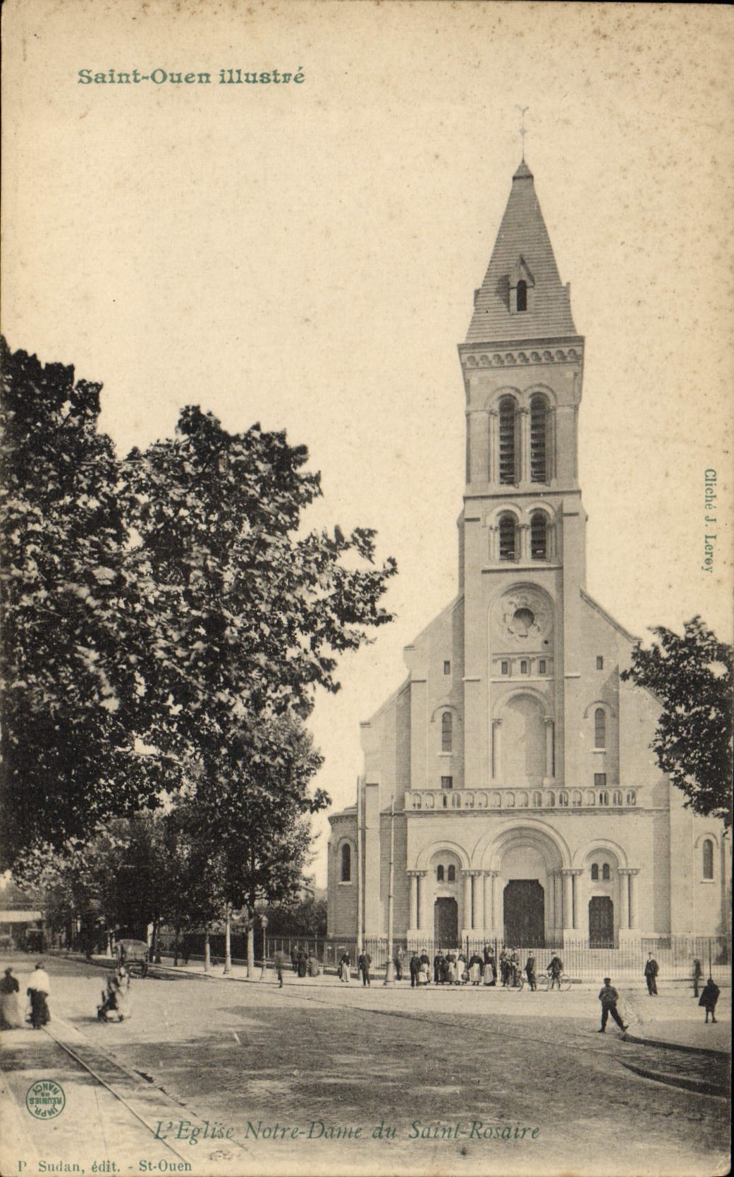 CPA L'Eglise Notre Dame du Saint Rosaire