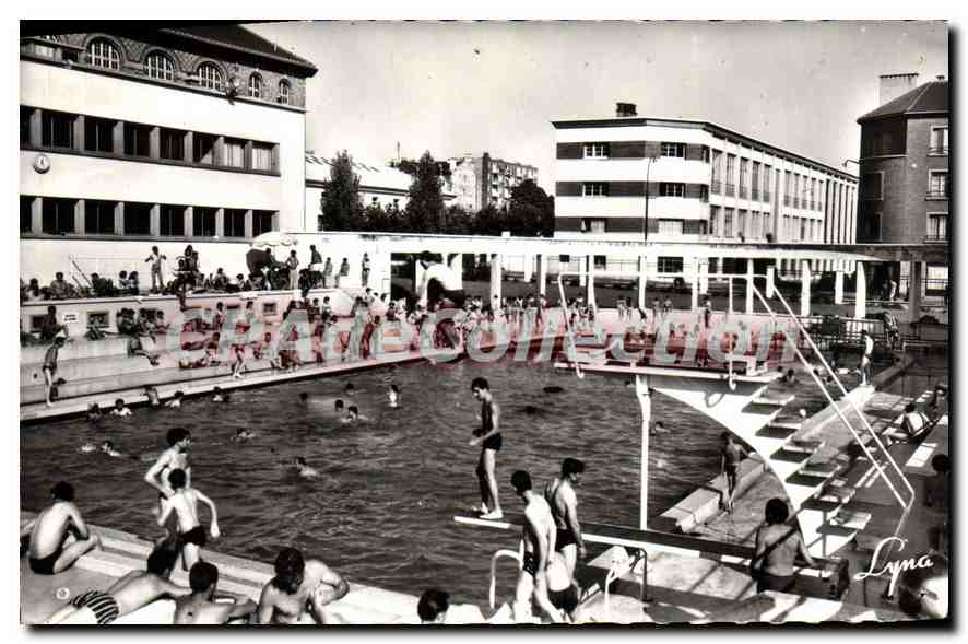 CPA Saint Ouen La Piscine Municipale