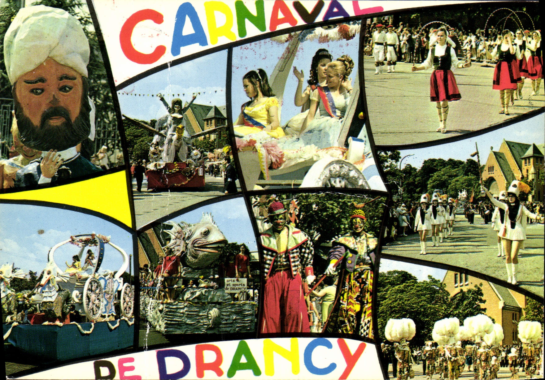 CPSM Carnaval de Drancy