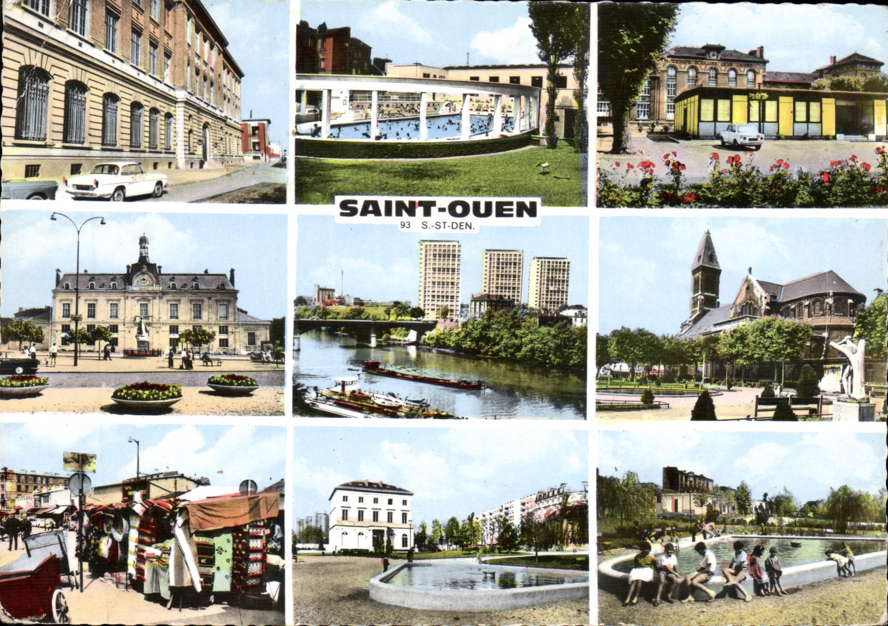 Saint-Ouen — divers aspects — Images de France, photographe Brumssolor Raymon