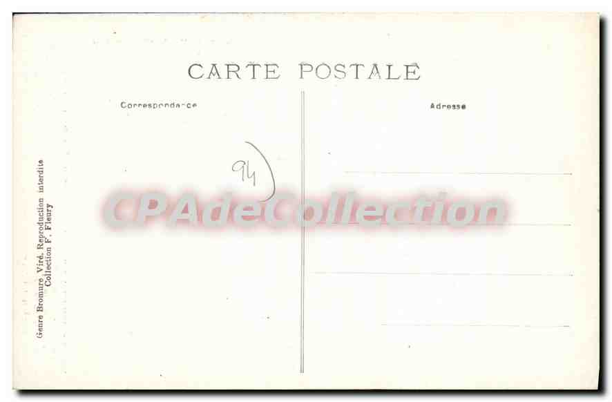 Battle of Champigny — A Forward Post — History — Publisher: Centre Bromure, Viré, Collection F. Fiéry — Back