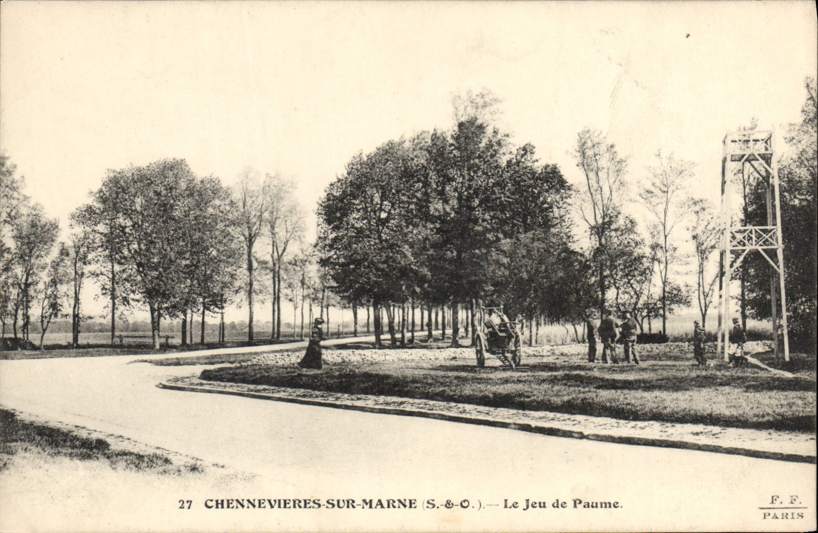 Chenneviers-sur-Marne — The Game of Paume — F.F. Paris