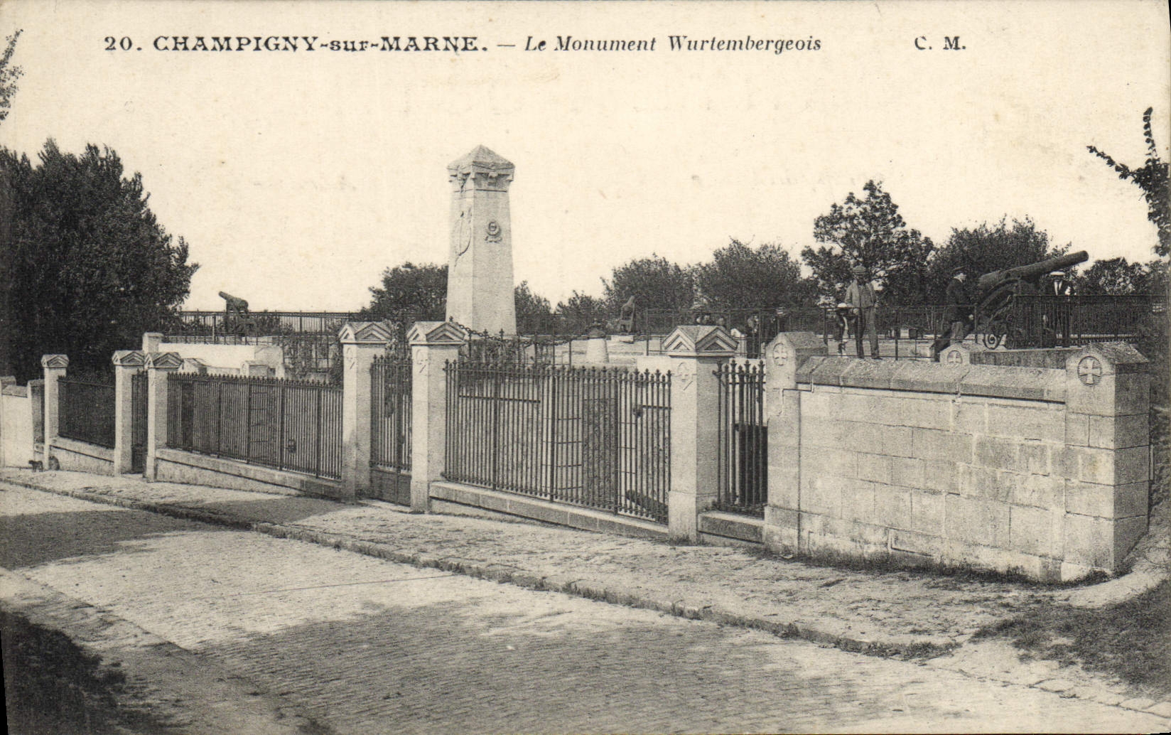 Champigny-sur-Marne — The Wurlembergeois Monument — Artistic Edition C. M.
