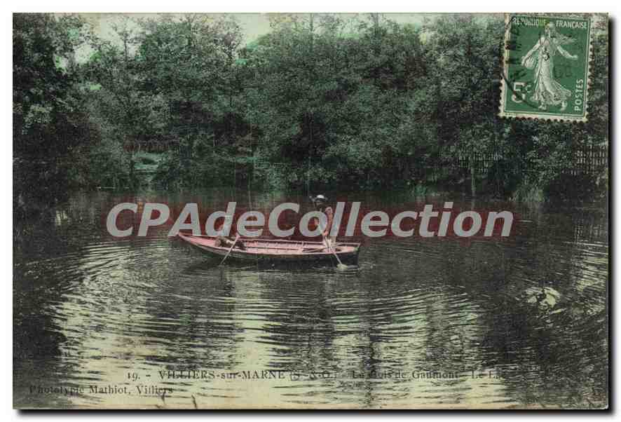 Villiers-sur-Marne (S.-N.D.) — Le Bois de Gaumont — Phototype Mathiot, Villiers
