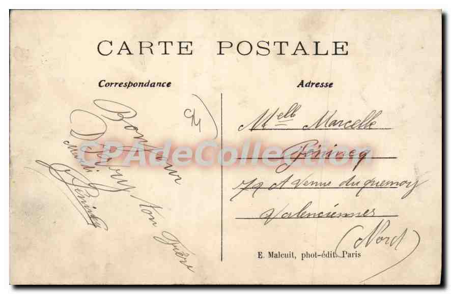 CPA Ivry Le Port et le Pont de Confians — Back