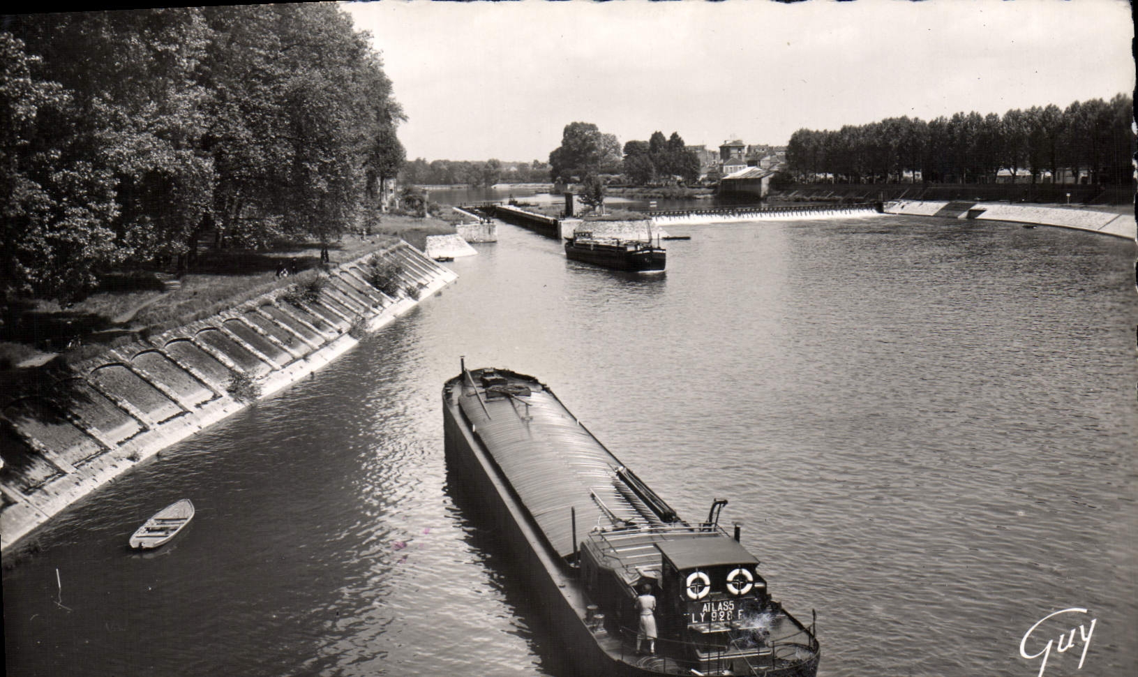 CPA Saint Maurice Charenton Le Pont La Marne vue du pont de Charenton