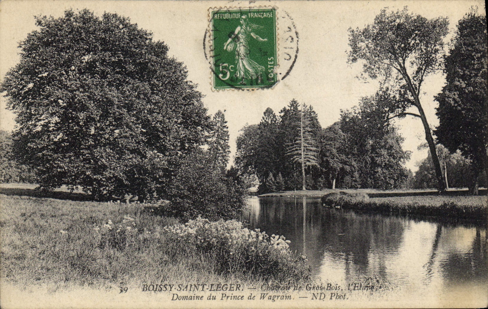 Boissy-Saint-Léger — Castillo de Gros-Bois, l'Élime — Dominio del Príncipe de Wagram — ND Phot.