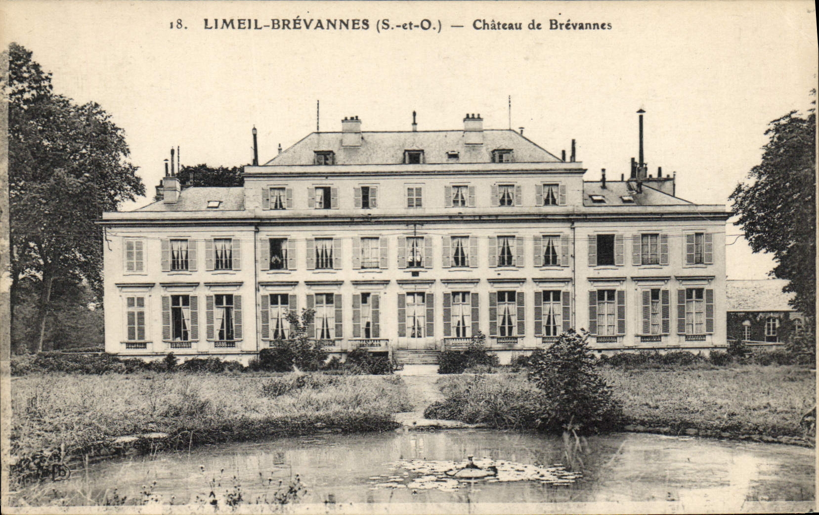 CPA Limeil Brevannes Chateau de Brevannes