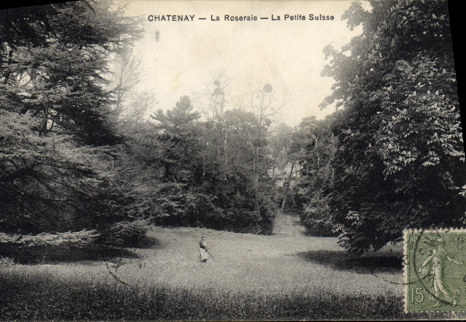 CPA Chatenay La Roseraie La Petite Suisse