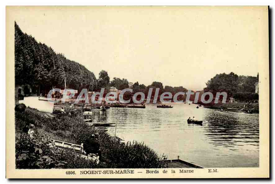 Nogent-sur-Marne — Banks of the Marne — E.M. n°4806