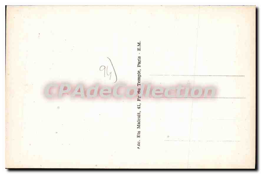 Nogent-sur-Marne — Banks of the Marne — E.M. n°4806 — Back