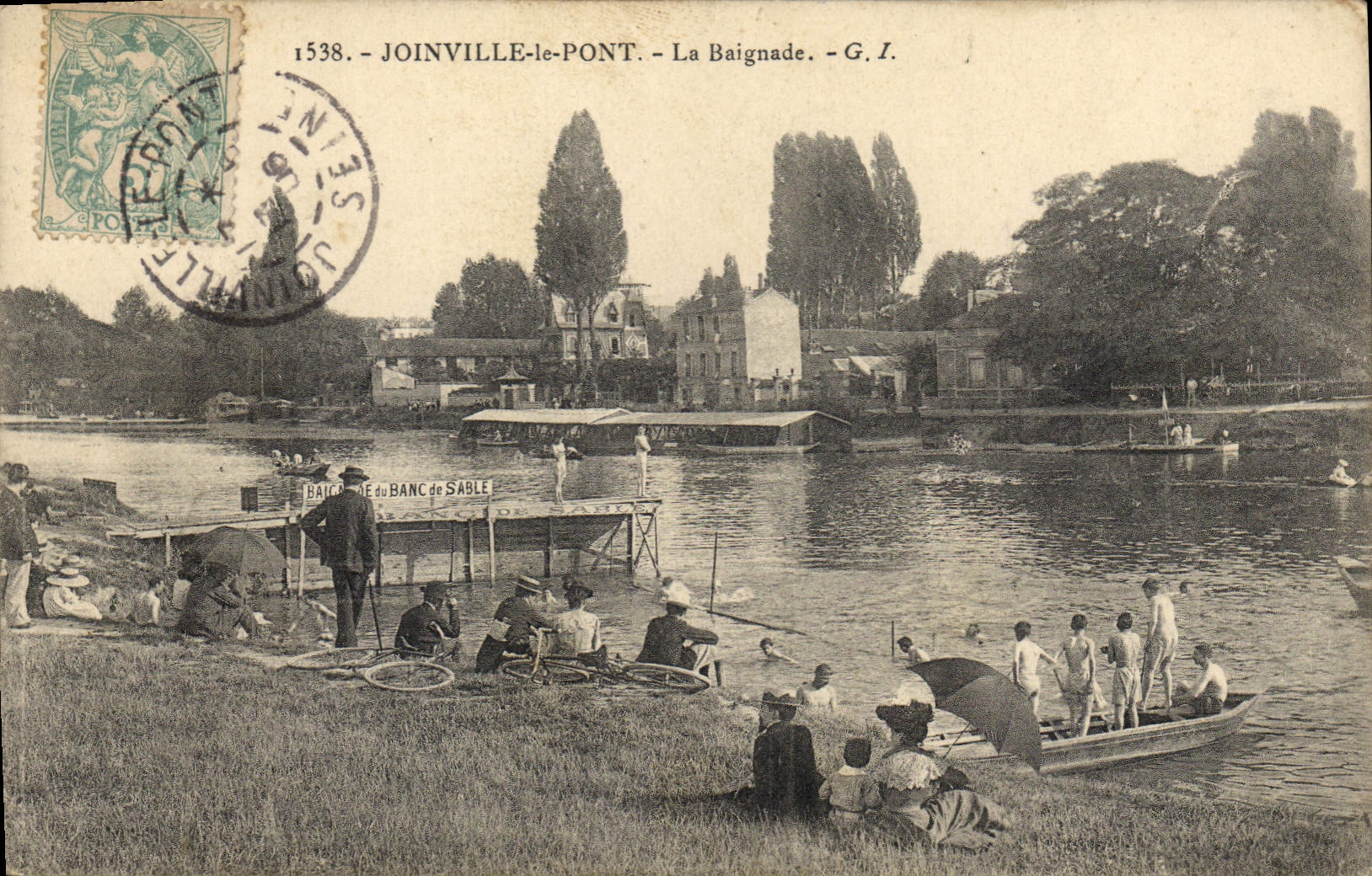 CPA Joinville le Pont La Baignade