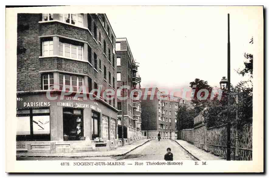 Nogent-sur-Marne — Rue Théodore-Honoré — E. M. n° 4878