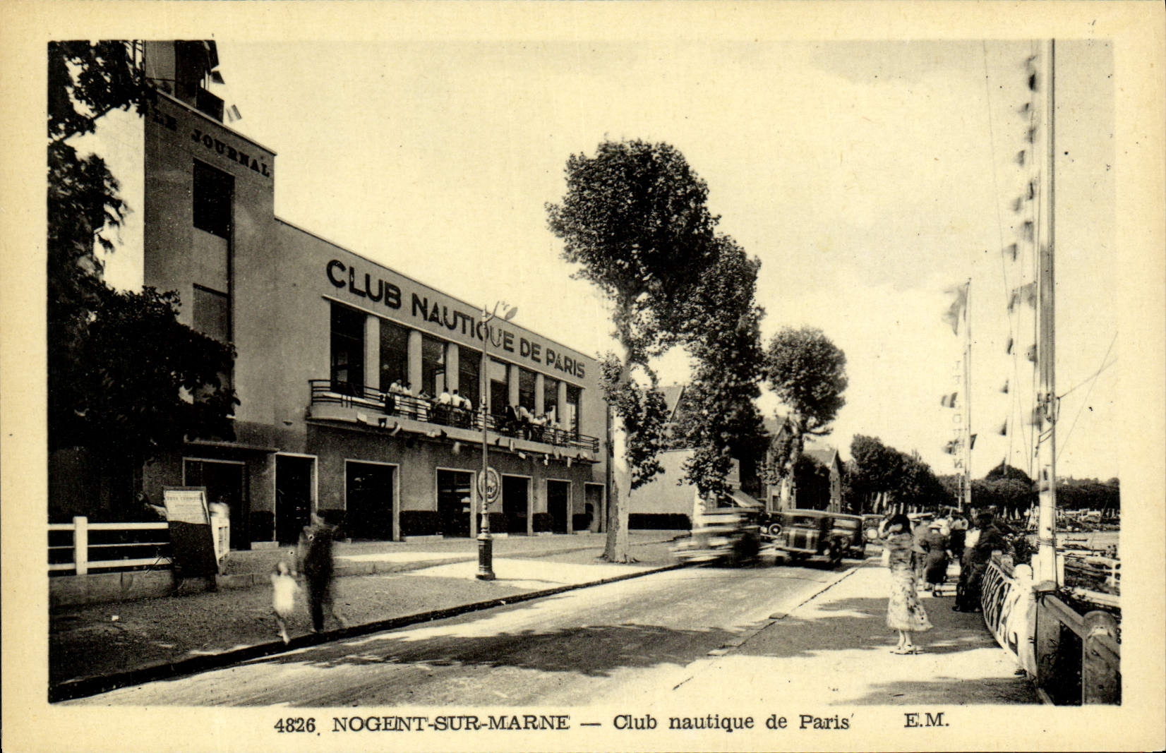 Nogent-sur-Marne — Segelclub Paris — E.M. n°4826