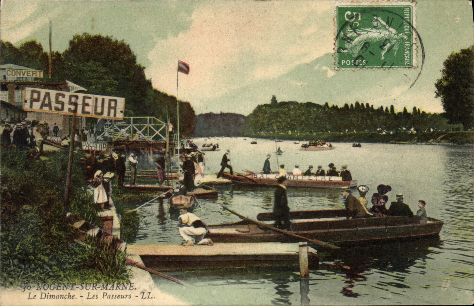 Nogent-sur-Marne — Die Fährmänner — LL