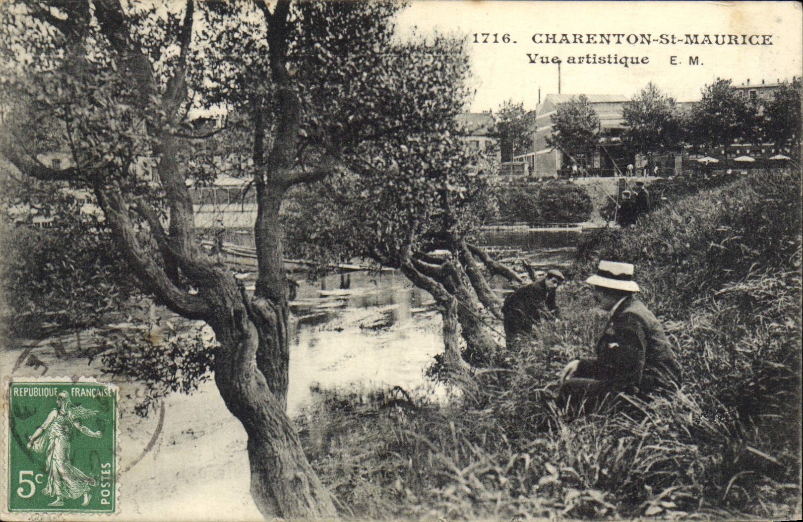 CPA Charenton St Maurice Vue artistique
