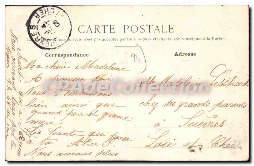 The Marne at Chennevières — La Marne Artistique, n°47 — publisher Paris — Back