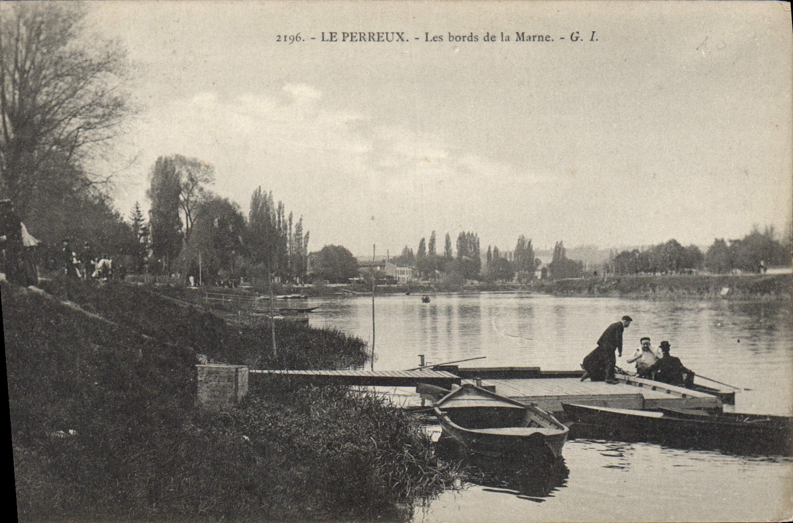 Le Perreux — Die Ufer der Marne — G. I. n° 2196