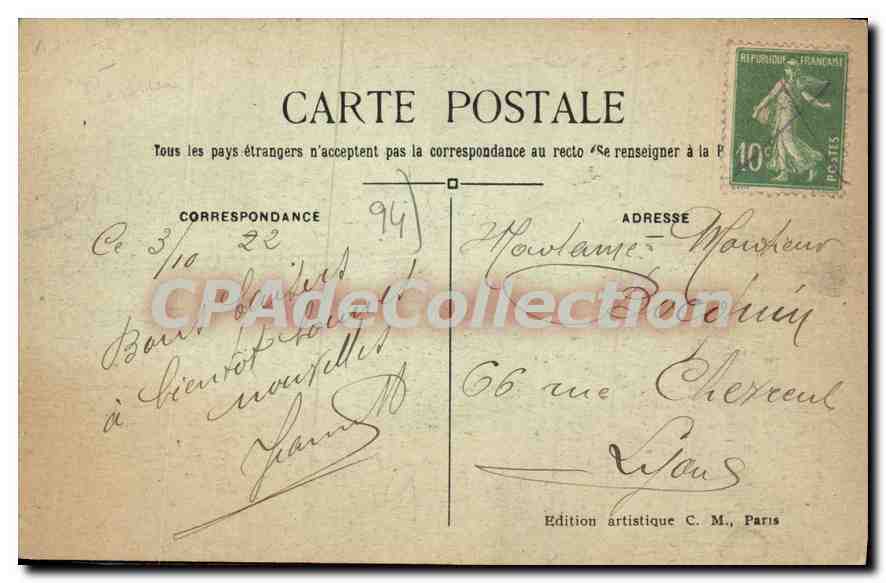 La Varenne-St-Hilaire — The Island of Love — C.M. — Back