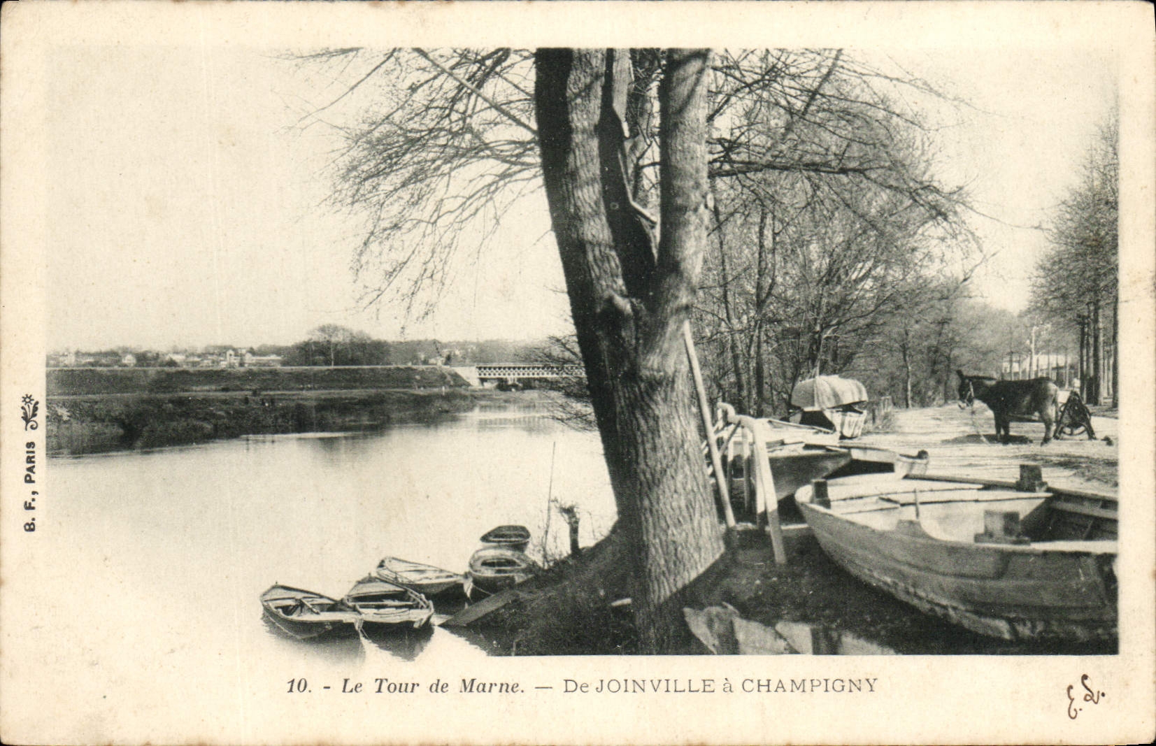 Le Tour de Marne — De JOINVILLE à CHAMPIGNY — B.F. Paris, n°10