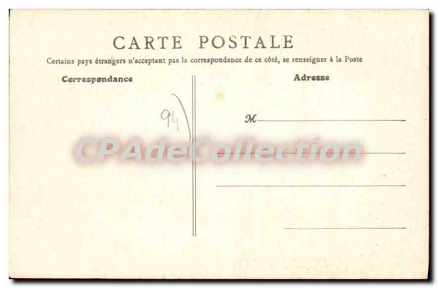 The Tour de Marne — From Champigny to Chennevières — B. F., Paris — Back