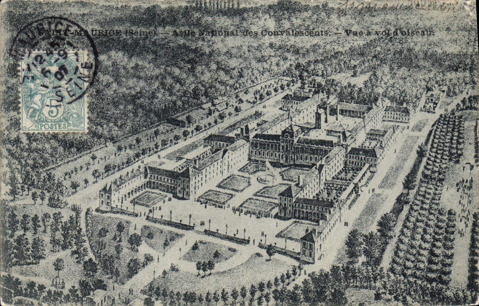 CPA Saint Maurice Asile National des Convalescents