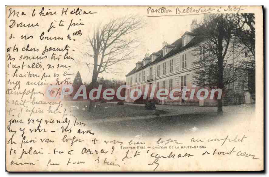 CPA Sucy en Brie Chateau de la Haute Maison