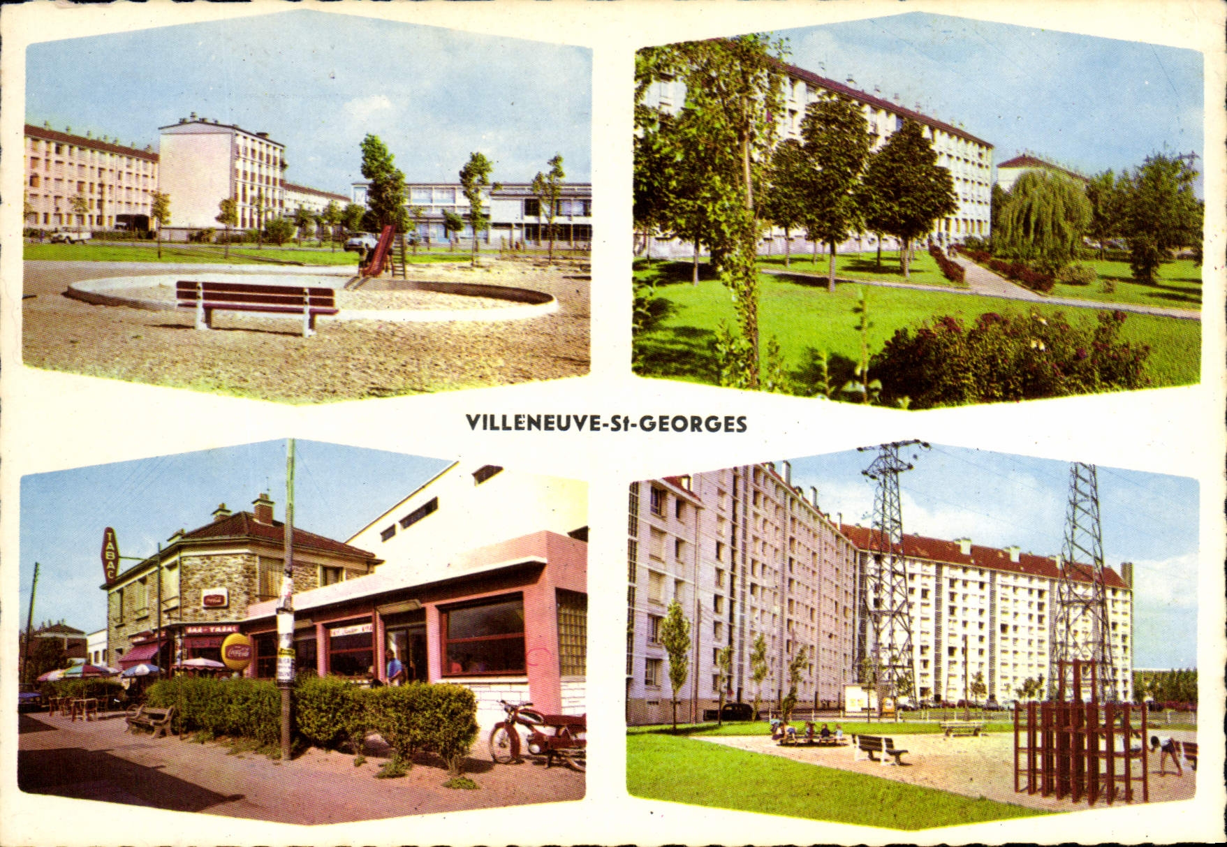 Villeneuve-Saint-Georges — Viertel und Wahrzeichen — Raymon Color