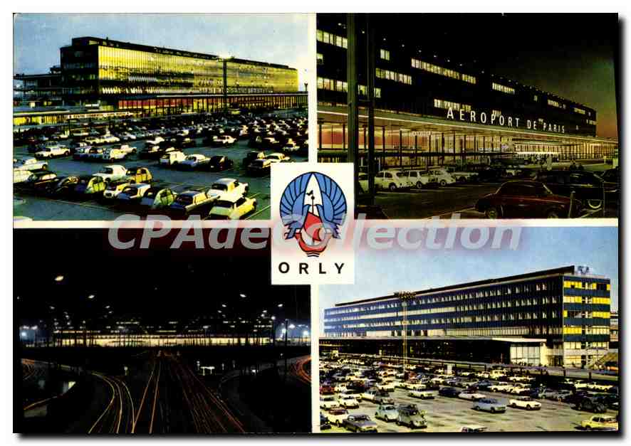 CPSM Orly L'Aeroport de Paris Orly