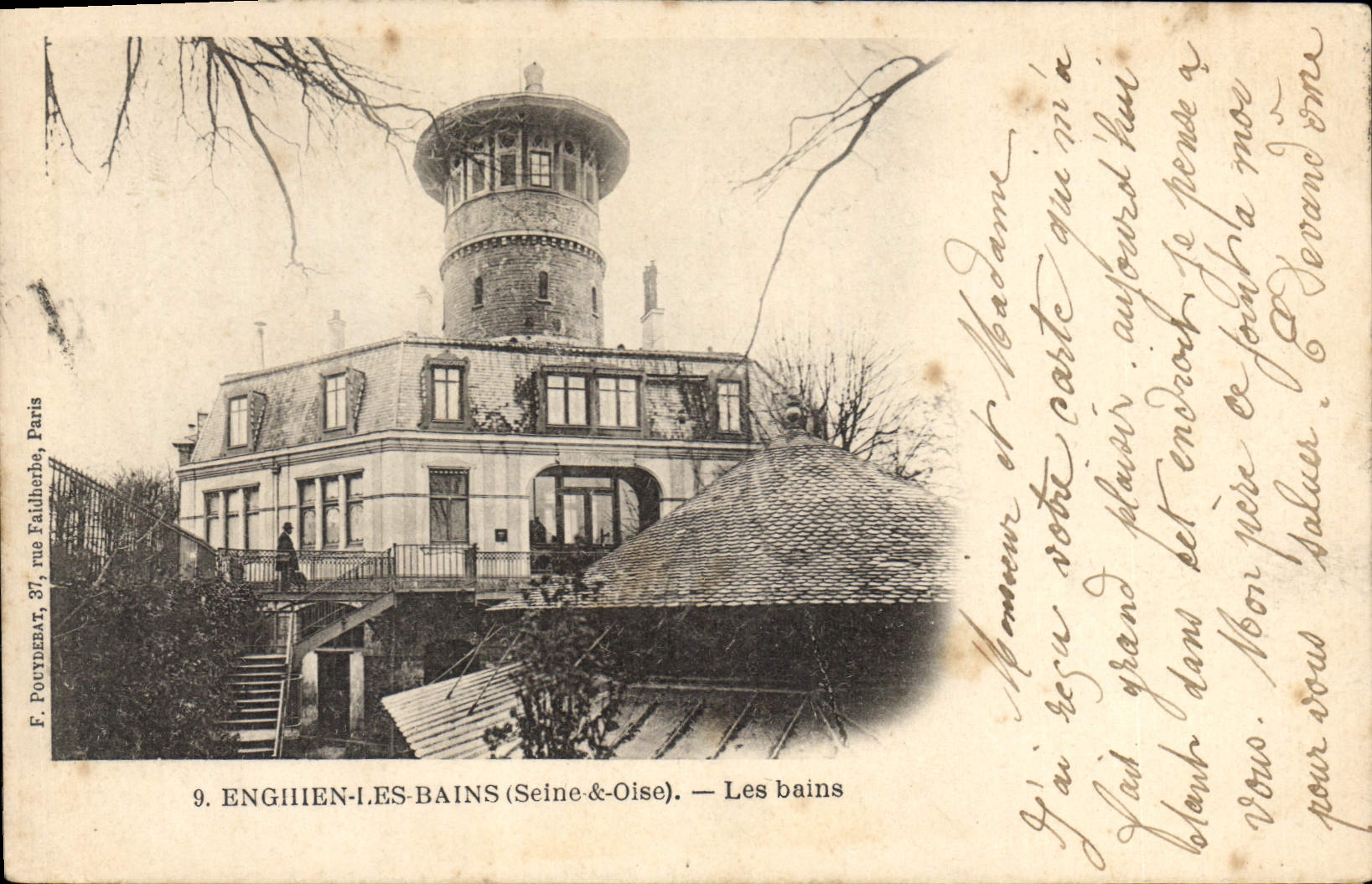 Enghièn-les-Bains (Seine-&-Oise) — Les bains — F. Poutybeat, Paris, n°9