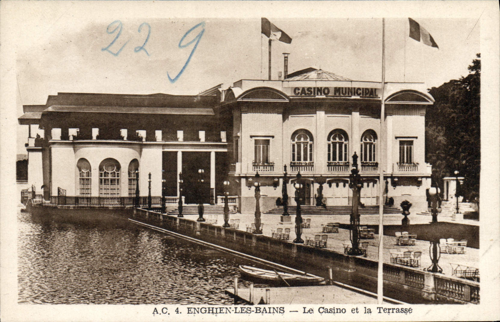 Enghien-les-Bains — Le Casino et la Terrasse — A.C. 4