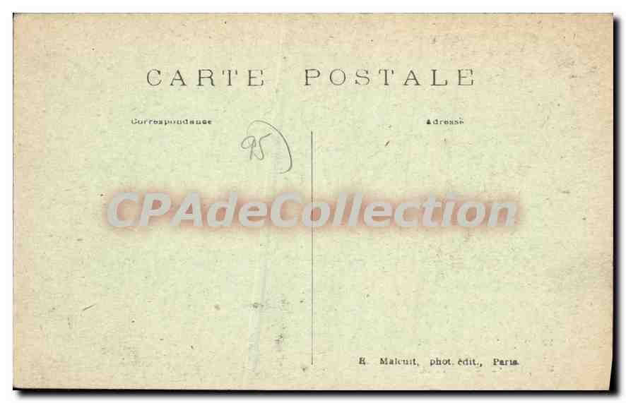 L'Isle-Adam — Les Bords de l'Oise — Un petit Yacht — E. M. n°1359 — Rückseite