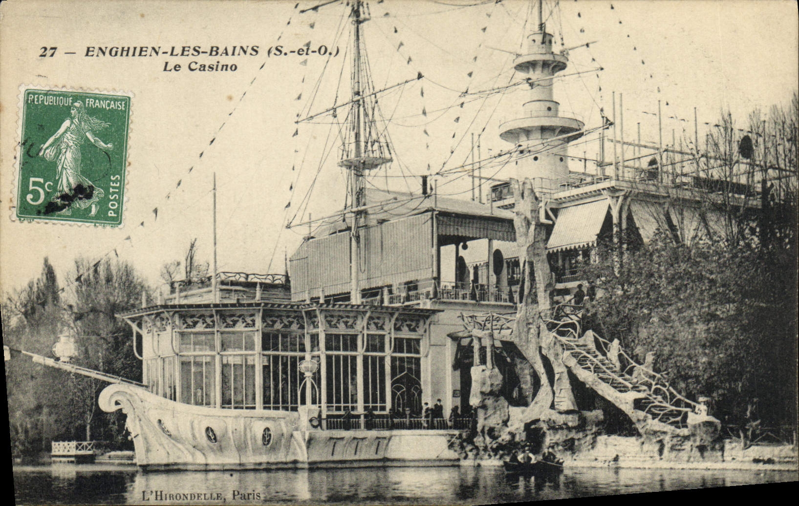 Enghien-les-Bains — Le Casino — L'Hirondelle, Paris