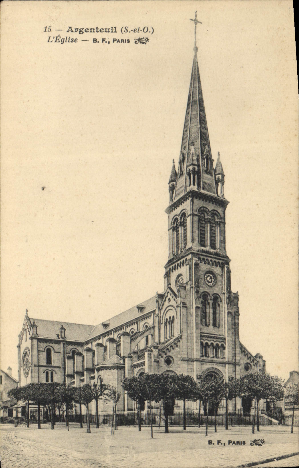 CPA Argenteuil Val Notre Dame  l'Eglise