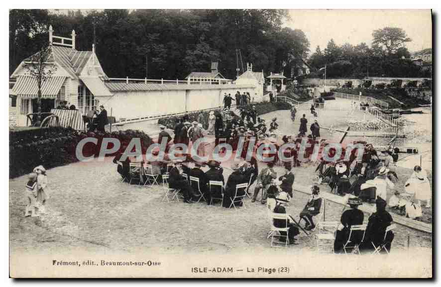 ISLE-ADAM — Der Strand (23) — Frémont, Verlag Beaumont-sur-Oise